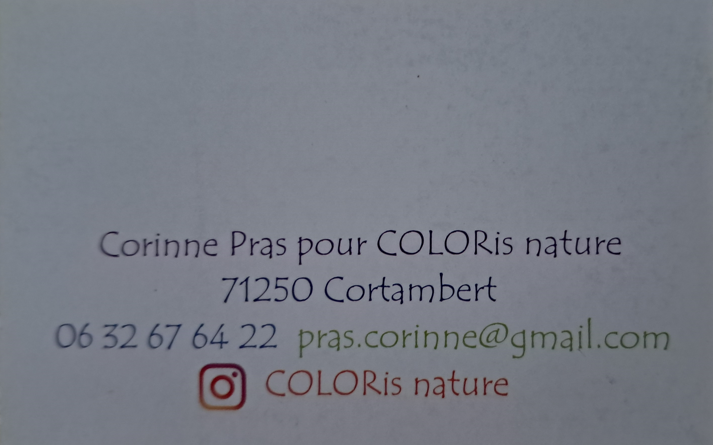 Carte de visite COLORis NATURE
